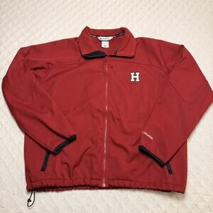 Harvard Columbia Sportswear Men's Ascender Softshell Jacket size XL in Red